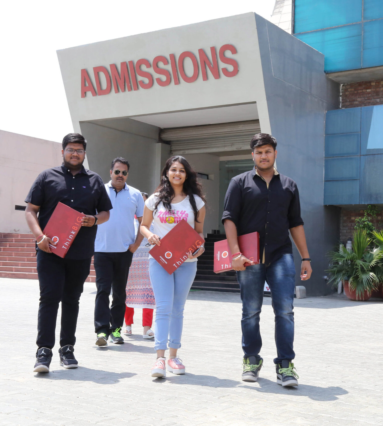 students taking admission scaled